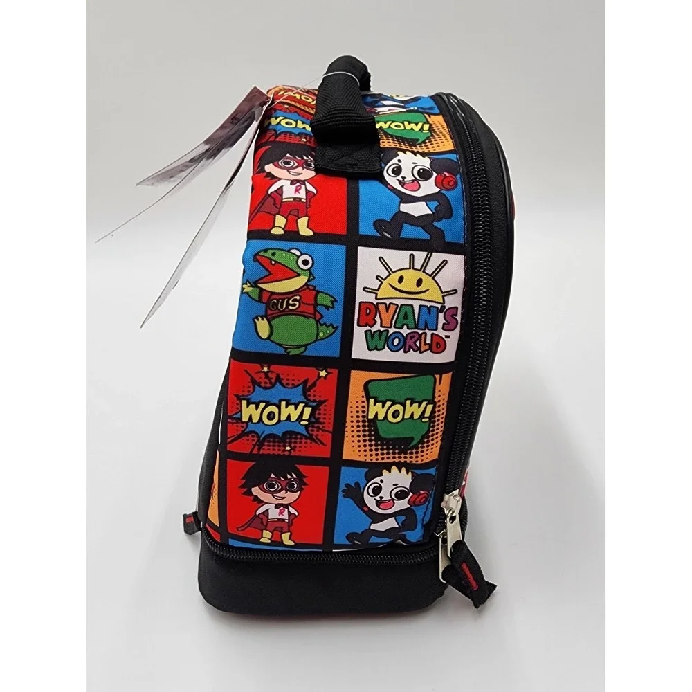 Ryan's World Lunch‎ Tote Big Face lunchbox Insulated Lunch Bag, Brand New!!
